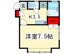 グレイス伊藤の物件間取画像